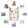 Borse per lavanderia Borsa di stoccaggio impermeabile Sweet House Home Sotto Organizzatore di abbigliamento pieghevole.