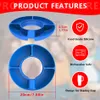 Bol de collations en silicone sans BPA pour gobelet 40oz avec un plateau de serpent tublage réutilisable en silicone compatible avec les gobelets de 40 oz Ring Ring