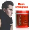Pomades Waxes Professional Long Hair Pomode Wax-3 100ml Mens Fluffy Modeling Tool Salon Premium gel Cream Q240506