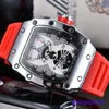 Male RM Wrist Watch Sports Stop Standatch OCO DIAL SILICONE HOMM