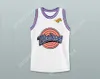 Custom Nay Youth/Kids Daffy Duck 2 Tune Squad Basketball Jersey com Space Jam Patch Top Stitched S-6xl