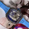 Minimalistyczny RM WIDT Watch RM53-01 Seria RM53-01 Polo Limited Edition Tourbillon Full Hollow 44,50*49,94 mm