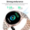 Relojes Lige 2023 Smart Watches Women Smartwatch For Woman Bluetooth Call Fitness Watches Watch Watch Strap, Rose Golden, envío gratis