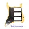 Accessoires Fei Man Pickguards und Schrauben für uns Standard St HH Strat Gitarre, 3 P90 Humbucker Kratzplatte, Zubehör