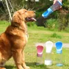 Draagbare hondenwaterfles voedsel en watercontainer voor honden puppy buiten wandeling water fles huisdier drinkkom honden benodigdheden 240419