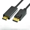 DP naar HDMI-compatibele kabeladapter mannelijk voor vrouwelijk voor HP/Dell Laptop PC-displaypoort tot 1080p HDMI-compatibele koordomzetter