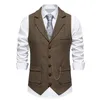 MENS RETRO LA LAPEL VIET VIET MOLIGNE HERRINGBONE POCHETS TWEED GRANDE BRITANNE Gentleman Vintage Gentleman Party 240507