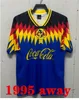2024 Oude en nieuw vakmanschap 2Retro Club America Soccer Jerseys Liga MX voetbal Shirts S.Cabanas Zamorano Brandao Chucho Men Uniforms 1995 Home Away