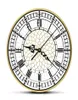 Big Ben Clock المعاصرة الحديثة على مدار الساعة الرجعية الصامتة غير الموقوتة الجدار مشاهدة اللغة الإنجليزية ديكور المنزل العظمى بريطانيا لندن هدية LJ205331975