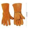 Gants de soudage gants gants de chaleur / feu résistant aux gants résistants à la température high-température en gros