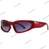 Balencigaa Vintage Designer Sungass Sungasses Fashion Frame Caplase Party Outdoor Shades Blancs Y2K Cyberpunk Sun Glasses For Women Men Bale Sunglasses 360