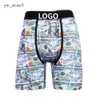 Nuevos hombres impresos ropa interior PSDS Boxer Boxer Boxer Soft Comfort