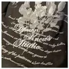 Womens Hoodie Zip-Up Bouquet Letter Print Hoodies Y2K Clothing High Street Sweatshirts for Men Dound Neck Vintage Dark 240423