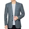 Men's Suits Summer Man Breathable Quick Drying Blazers Jackets Coats Formal Wear Business Casual Clothing 4X