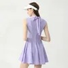 Frauen Tracksuits ist Damenkleid mit Shorts slveless lässige Festkleidung Sportkleid Fitnessstudio Tennisröcke für Frauen Y240507