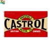 Castrol Red Flags Banner Size 3x5ft 90150cm med metall grommetoutdoor flag7182806