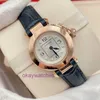Crater automatische mechanische unisex horloges nieuwe 27 mm dames pasha -serie rose gold stone Engels horloge met originele doos