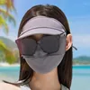 Beralar Nefes alabilen güneş koruyucu yüz kapak güneş şapkası UV koruma ipek başlık erkekler için kadınlar kadınlar bisiklete binmek koşu maskesi