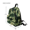 Sacs à dos 2021 Nouveau sac d'école pour enfants mignons sac à dos sac à dos filles et sac de garçons sac camo green baiser lèvre bagl240502