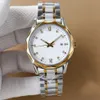 Klasyczne zegarki w stylu sportowym mężem Wysokiej jakości projektant na rękę światło Luksusowe Business WristWatches 41 mm para zegarek