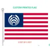 Banner Flags Bassnectar Mix US Stripe Flag de 3 pies por 5 pies 100d de poliéster y banners Drop entrega de la fiesta de la fiesta del hogar Dhapc Dhapc