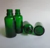 Garrafas de armazenamento atacado 30 ml de escova de vidro verde Óleo essencial com soro