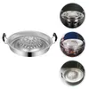 Muggar utomhus BBQ GRILL HOME Supplies Supply Frying Pan Picnic Party Gathering Aluminium