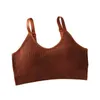 Bustiers Corsets Tube Tops for Womens Seamless Solid Color U Back Womens Underwear Crop Top Sports Tank Top Chest Cushion TopL2405