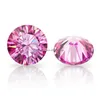 Losse edelstenen 5.010 mm Wit Moissanite Stone Pink Color Round Uitstekende Cut VVS1 met certificaat Drop Delivery Sieraden DHFMS