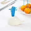 Forks 16pcs Whale Fountain Fruit Fork Mini Cartoon Children Snack Cake Dessert Pick Toothpick Bento Lunches Party Decor