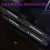 Upgrade General Purpose DIY Carbon Fiber Car Threshold Side Waterproof Sticker Interior Accessories Tesle