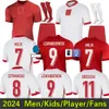 2024 Polônia Lewandowski Soccer Jerseys 24 25 Polonia Krychowiak Grosicki Zielinski Milik Zalewski Szymanski Polish Football Cirlat