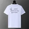 2024 Summer Two G Paris T-Shirt Designer T-shirt Luxe bedrukte letter T-shirt klassieke mode heren Korte mouw Casual katoen T-shirt Top #31077