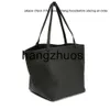 Raden liten nya publikväska designer Tote Park3 Top Layer Cowhide High Capacity Shopping Bag the Row Bag