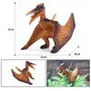 Outros brinquedos 8 estilos de pequenos modelos de dinossauros Modelos de personagens Toys Jurássico Tyrannosaurus rexmosa Pterossaur Figuras de ação infantil colecionável presentel240502