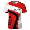 Mäns T-shirts T-shirt för män Ryssland CCCP O-Neck Tops T Casual Clothing Sportkläder Löst överdimensionerad trend Short Slve Tops T T240505
