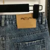 Brand Jeans Frauen Jean Designer Hosen Mode Logo hohe Taille Wide Legs Jeans Hosen Frau Urlaub Harem Denims Hosen März 06