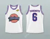 Anpassad Nay Mens Youth/Kids Yosemite Sam 6 Tune Squad Basketball Jersey med Space Jam Patch Top Stitched S-6XL