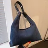 Sacs de soirée Sac à bandoulière pour femmes Denim Femelle Madars Madies Brand Designer Hands Purse Portabilité décontractée Bacheur Spring Summer