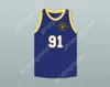 Custom Nay Mens Youth/Kids South Gate Captain O'Malley 91 Basketball Jersey zawiera łatę zszywana S-6xl