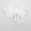 Bow Ties 2024 femmes filles couleur solide faux faux collier colliers détachables colliers de châssis femelle des vêtements de châle accessoires