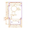 Scanners GM65 1d 2d Barcode Scanner USB UART PDF417 Code à barres Lecteur de code QR Module CMOS avec câble pour l'hôpital de supermarché de bus