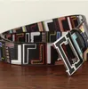 Cinturones masculinos para mujeres negros genuino negocios de cuero puro color hebilla de patrón de serpiente para regalos 5x2kj
