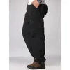 Men's Pants Cargo Mens Casual Multi Pockets Military Tactical Men Outwear Straight Slacks Long Trousers Large Size 42 44