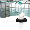 Anslutningstank täckt tankfilter lock effektivt IBC tankfiltrering Tillbehör acidresistant t f formlockfilter för smuts för 1000L