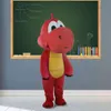 Mascotte kostuums nieuwe groene draak mascotte kostuums feest kerst carnaval volwassene schattige cartoon dinosaurus prestaties kleding