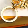 Gold Key Chain Designer Designer Brand Mash
