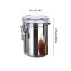 Бутылки для хранения прозрачная крышка набор удобной стальной кухни прочный контейнер герметичный oganization jar gxma