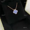 Naszyjniki eefs wisiorek miłosna koniczyna designerka urok dla kobiet lekki fioletowy kamień diament goth sailormoon siostra wielorybu moissanite łańcuch choker j