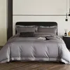 Sängkläder sätter 3 linje broderi täcke och 2pillow shams set med dragkedja stängning bomull 600 tc premium kvalitet ultra mjuk